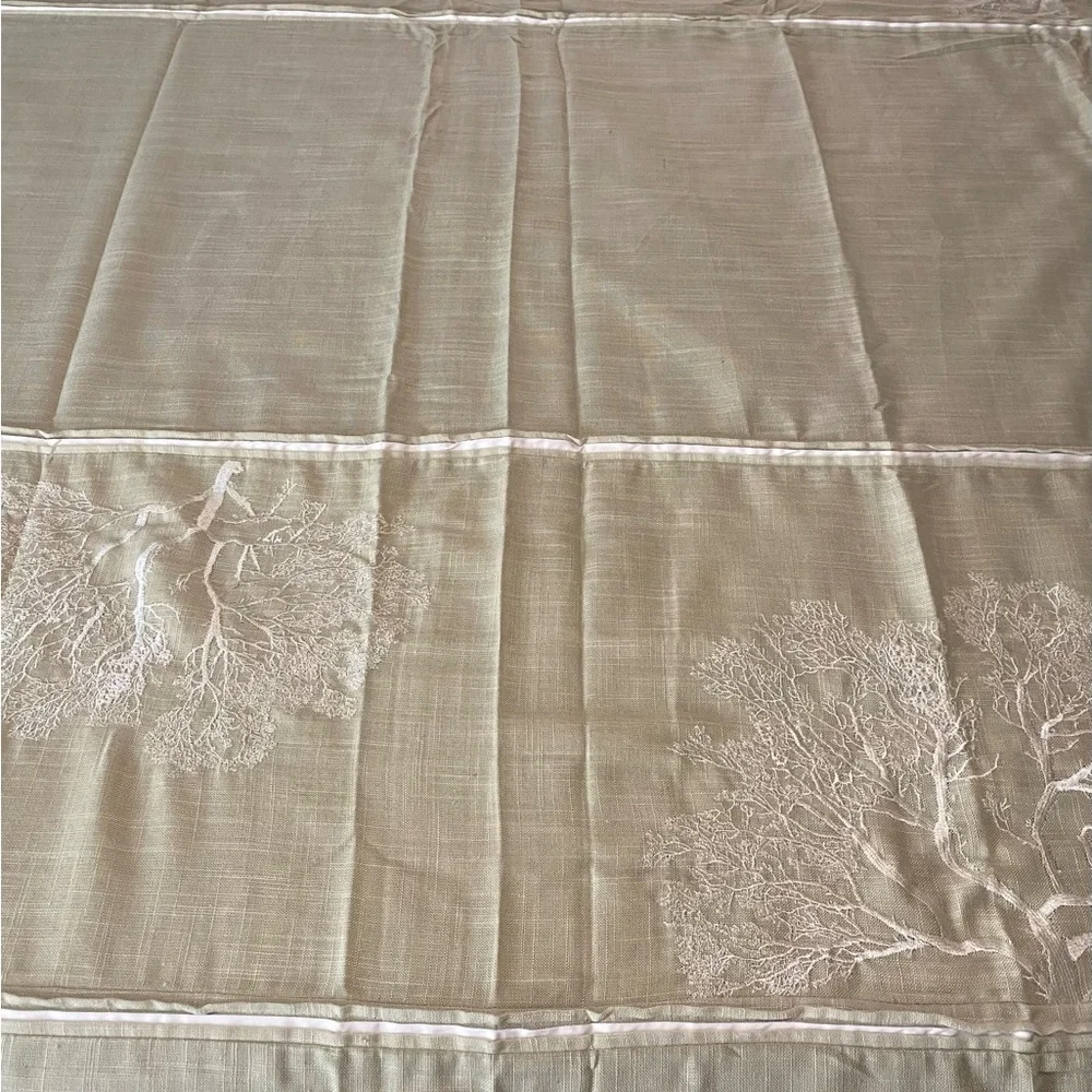 Sanctuary by l'erba Queen duvet cover sage‎ green
